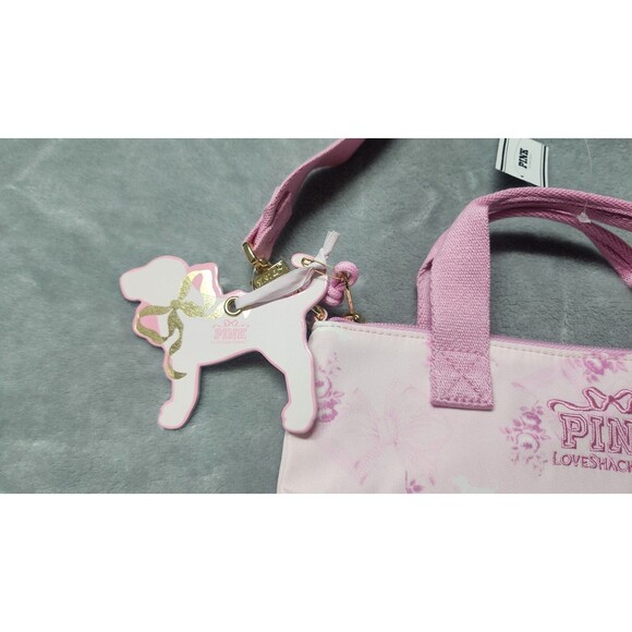 Victoria's Secret PINK x LoveShack Fancy Mini Tote Bag NWT - Picture 4 of 8